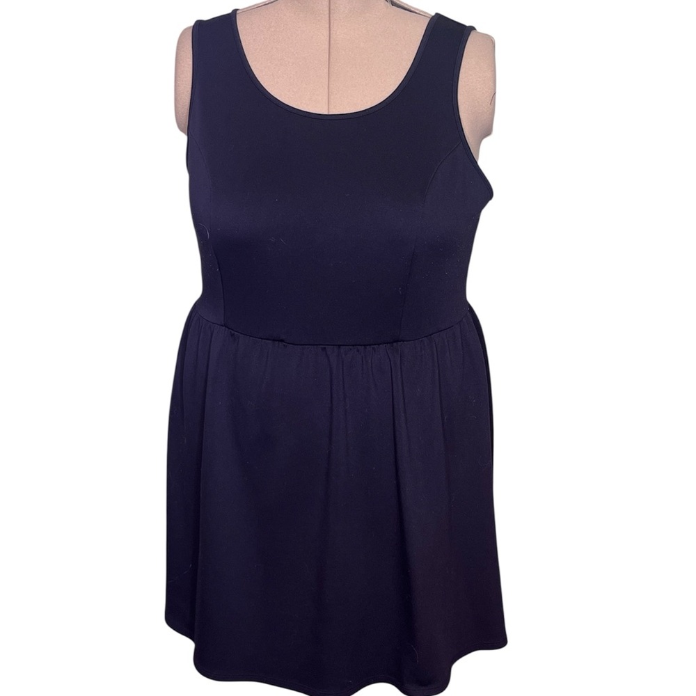 Forever 21+ Black Sleeveless Black Dress